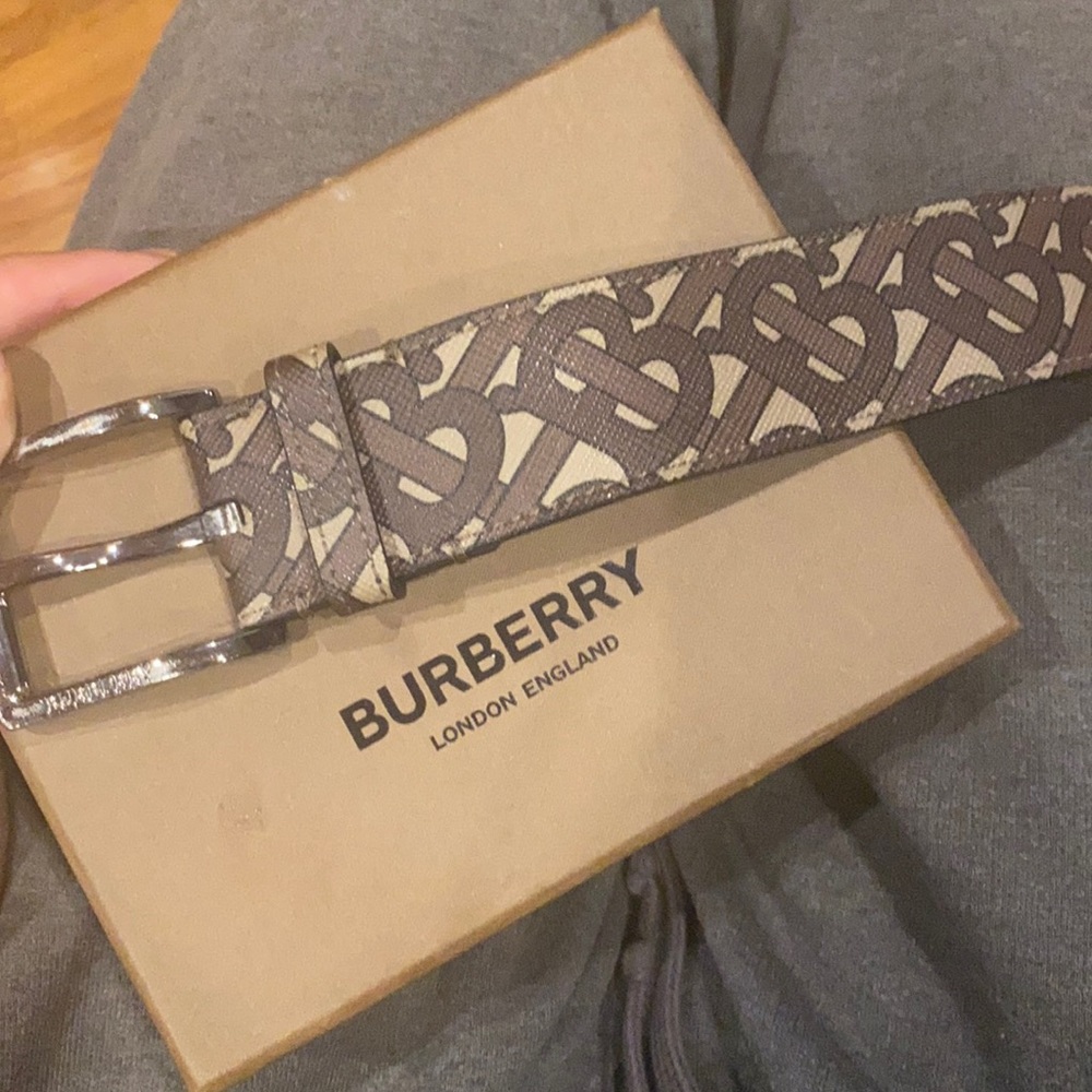 Authentic Burberry belt